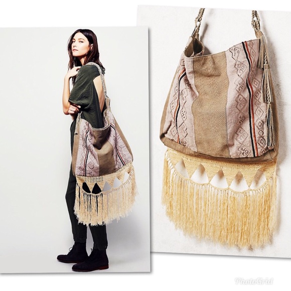 Free People Handbags - FREE PEOPLE LIGHT MY FIRE TOTE BAG FP Coachella